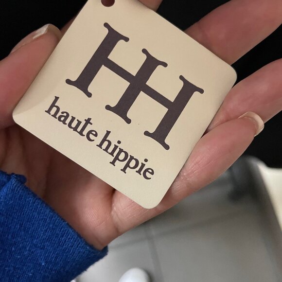 Haute Hippie The Caravan Halter Jumpsuit Black Size 2 - Picture 9 of 9